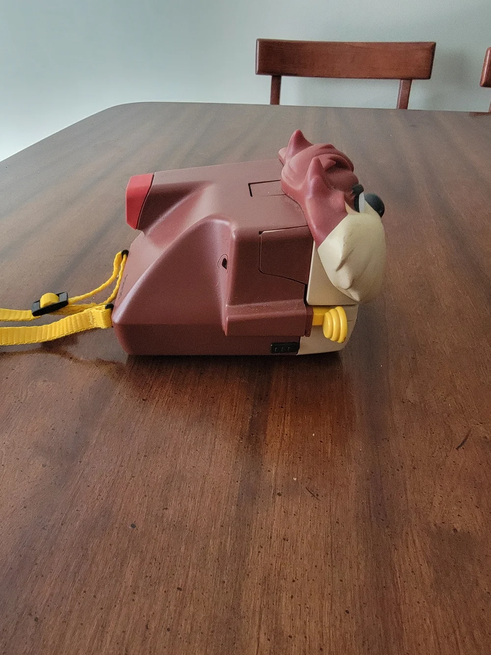 Polaroid Taz Cartoon Instant Camera in Brown and Cream